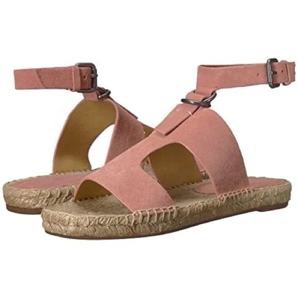 Splendid Farley blush suede sandal